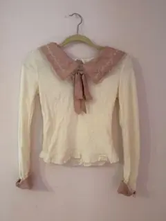 LIZ LISA 襟付き 長袖 ニット トップス 量産
