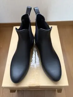 大きいサイズ　NUOVO ホーキンス サイドゴア ショートブーツ レインブーツ