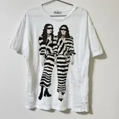 【定価3590円】ZARA グラフィック Tシャツ 半袖 ホワイト Mのサムネイル