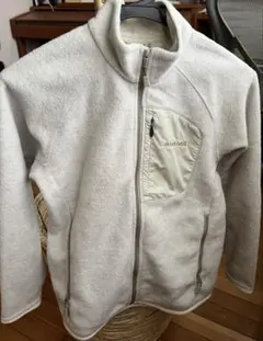 mont-bell フリースジャケット ClIMAPLUS 淡いグレー