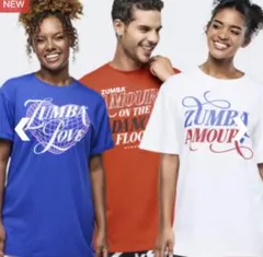 新作❣️ズンバ　 Tシャツ 青