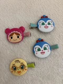 호빵맨 헤어핀 세트