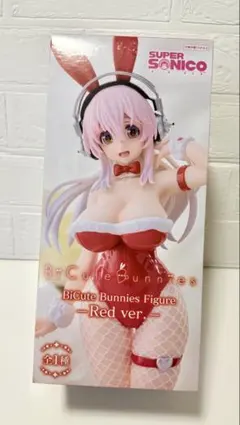 Super Sonico BiCute Bunnies Figure - Red