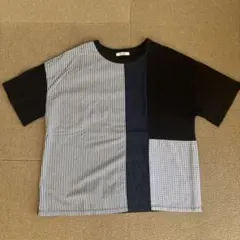 POU DOU DOU パッチワーク　Tシャツのサムネイル