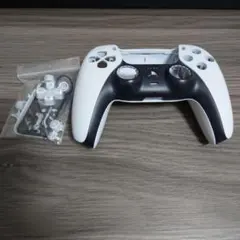 PS5 コントローラー本体 ホワイト ブラック