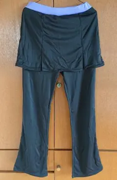 ヨガパンツ スカート付きジャージ
