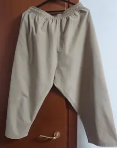 VOIRY ベージュ チノパン ウエストゴム