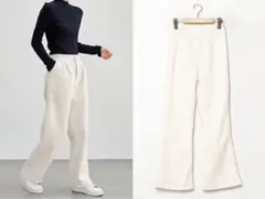 裏起毛　ストレッチコーデュロイ　パンツ　M