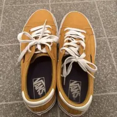 VANS マスタード ローカットスニーカー US 7
