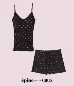 epine Heart pattern Camisole set upのサムネイル