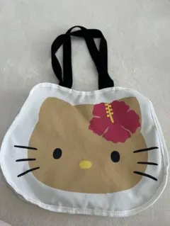 sweet スウィート 8月号増刊 付録 日焼けキティ顔形トートバッグ