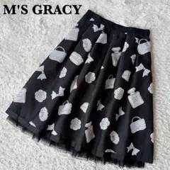 エムズグレイシー♡カメリア柄スカート本日価格 2025年最新】エムズグレイシー スカート カメリアの人気アイテム
