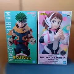僕のヒーローアカデミア　ヒロアカ　緑谷出久　デク　麗日お茶子　フィギュア