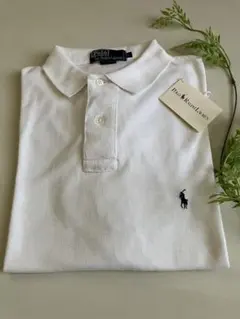 Polo by Ralph Lauren ホワイトポロシャツ L