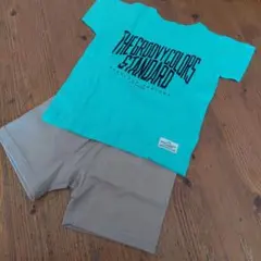 値下げGROOVY COLORS　90cm★上下セット☆半袖のサムネイル
