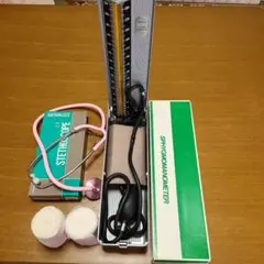 昭和レトロ 血圧計玉野製作所 水銀血圧計 聴診器セット 本体 - メルカリ