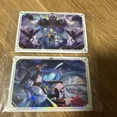 原神ウェハース　メタリックシール