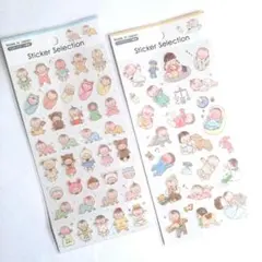 【大人気】セリア デザインシール 赤ちゃん シール帳