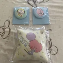 bt21 くら寿司 チャーム 缶バッジ