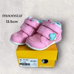 moonstar ベビーシューズ 13.5cm ピンク