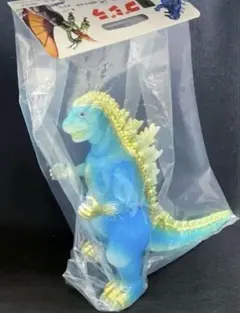 マルサン　ゴジラ　ビオゴジ　クリアラメ ゴジラ 1989 ビオゴジ 350 クリアオレンジ 未塗装/ソフビ/マルサン