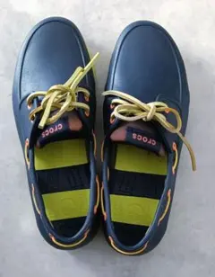新品未使用 PeopleFootwearボートシューズ ネイビーUK9 27cm - メルカリ