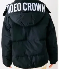 【美品】RODEO CROWN ブラックダウンジャケット