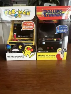 PAC-MAN & ROLLING THUNDER ミニアーケードゲーム