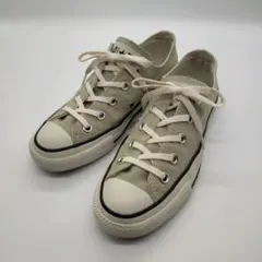 美品　コンバース　オールスター　うぐいす色　23　converse リサイクル