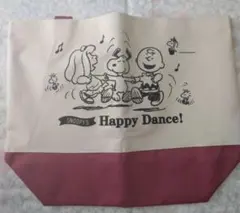 スヌーピー　バイカラートートバッグ