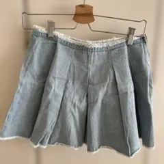 GRL デニムミニスカート