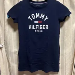 TOMMY HILFIGER ネイビー 半袖　ワンピース