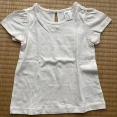 新品未使用　H&M クリーム色 Tシャツ 80