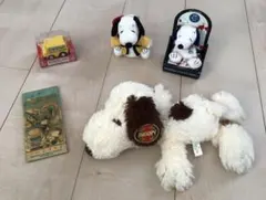 ☆限定品☆レトロ☆ スヌーピー 5点☆ USJ 羽田空港 SNOOPY TOWN