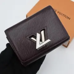 【美品】ルイヴィトン エピ ツイスト コンパクト 三つ折り財布 コンパクト