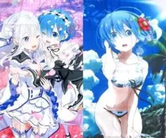 Re：ゼロから始める異世界生活 マルチクロス エミリア レム 全2種セット