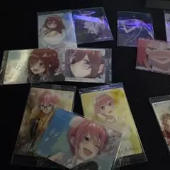 五等分の花嫁 イラストカードセット キャクターでのバラ売り可