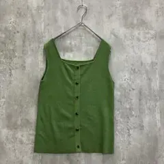 ROSE BUD ローズバッド リブタンクトップ グリーン系のサムネイル
