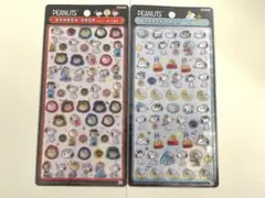 PEANUTS　スヌーピー　ボンボンドロップシール 2種セット