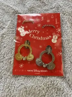 非売品　東京ディズニーリゾート クリスマス キーチェーン ペアセット