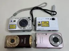 Canon Pentax Sony まとめて4台デジタルカメラ Canon Pentax Sony まとめて4台デジタルカメラ - メルカリ