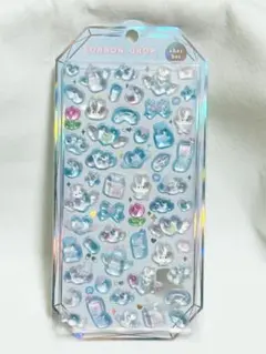 正規品　ボンボンドロップシール　みずいろボンボン　うさぎ　シャーベット