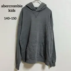 美品✨ アバクロ キッズ 【140~150】フーディー パーカー グレー 小柄