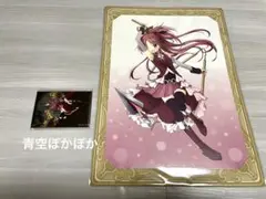 まどか☆マギカ　くじ　佐倉 杏子　ポートレート　場面カットスクエア缶バッジ