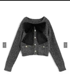 GRL グレイル grl チュールリボンラメニットトップス[lt155]