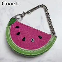 極希少✨COACH スイカ ケース シグネチャー リング ピンク Y2K 2026年最新】コーチ すいかの人気アイテム - メルカリ