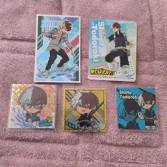 ヒーローアカデミア 轟焦凍 ステッカー 5枚セット