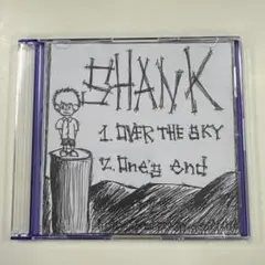 邦楽 SHANK Rude Foundation CD Below The Static - Orange & Oxblood Aside/Bside W/ Black