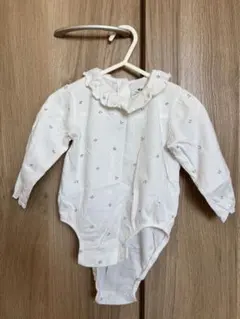 H&M 6m-9mサイズ　さくらんぼ柄ロンパース