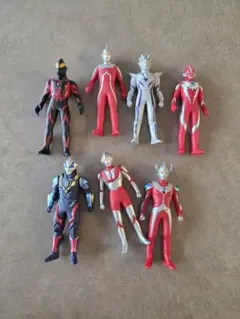 ウルトラマンフィギュアセット 7体